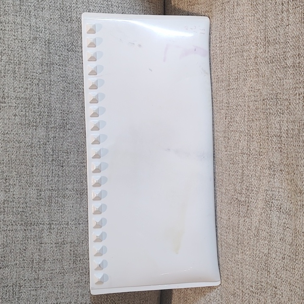 Carmen sol JULIAN Pochette Clutch white *color transfer* Used